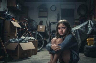 My Parents Made My 8-year-old Sleep In The FREEZING Garage So She Doesn’t Disturb The “Real” Kids…