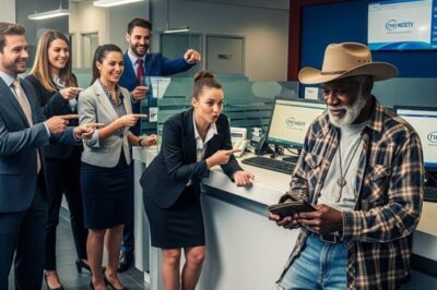 An Old Black Man Dressed In Ordinary Clothes Went To The Bank To Withdraw Money And Was Sarcastically Told By The Employee: “If You Had A Balance Of More Than $1000, I Would Give You Double” And The Ending…