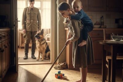 A Soldier Returns Home To Find His Young Daughter Raising Her Younger Brother Alone – The Dog Has Become Their Shield And The Second Wife Has Long Since Disappeared With Her Lover