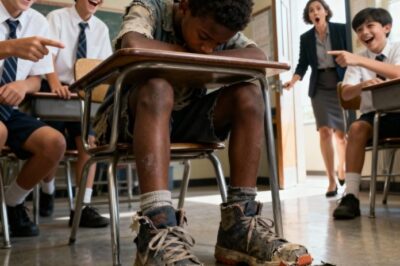 Poor Black Boy Is Bullied For Wearing Torn Shoes — What His Teacher Discovers About Him Leaves The Class Speechless