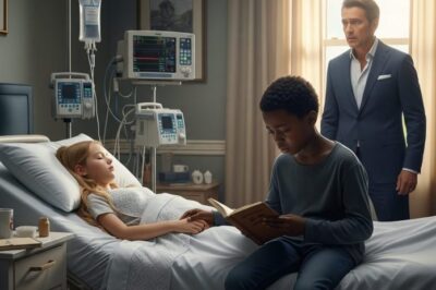 Homeless Black Boy Says He Can Wake Millionaire’s Daughter — What Happens Next Is Unbelievable