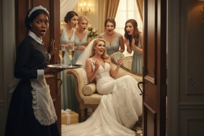 The Black Maid Overheard The Bride’s Gold-digging Confession To Her Friends Minutes Before The Wedding. Her Next Move Left Everyone Speechless..