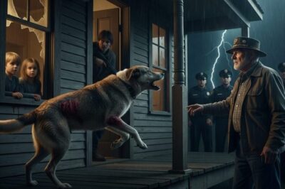 A Bloody Dog ​​leads An Old Soldier To A Remote Hut – The Truth Inside Prompts Immediate Police Intervention…