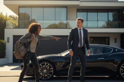 “DON’T DRIVE! YOUR WIFE CUT THE BRAKES!” – Homeless black girl told millionaire, shocking him…