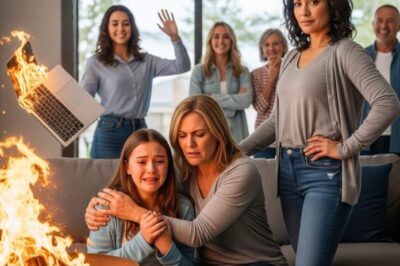 I Saved for Months to Buy My Daughter a $2,000 Laptop – My Sister’s Kids Threw It in the Fire While My Parents Laughed