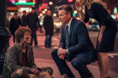“He Looks Just Like Your Lost Son!” The Millionaire’s Fiancée Whispered When She Saw The Homeless Boy Begging On The Street Corner – What Happened Next Shocked Everyone…