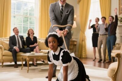 Rich Young Master Spends Money To Force Black Maid To Crawl Like A Dog Just For Fun – Her Reaction Shocks Everyone…