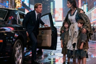 After a passionate night with a beautiful poor maid ten years ago, a billionaire unexpectedly met her again — along with their twin children, begging in the rain — and what happened next…