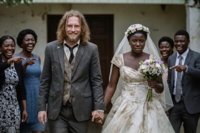 Black Girl Marries Homeless Man, Guests Laugh At Their Wedding Until He Takes Mic And Said This..