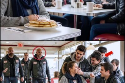 Bullies Slapped a Disabled Girl in a Diner — An Hour Later, Bikers Walked In…