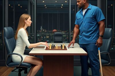 “Beat Me in Chess and I’ll Marry You,” Smirked the CEO — Then the Black Janitor Won in Just 3 Moves…