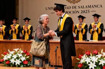 They mocked me for being the son of a poor garbage collector — but at graduation, I grabbed the mic, spoke one line… and everyone went silent, then broke down crying…