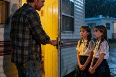 A poor single father took in two strange twin girls who were lost in the rain and let them stay the night — while every other family had turned them away. He had no idea that their father was a billionaire…