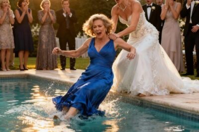 Mother-in-law Was Yelled At By Daughter-in-law As ‘Useless!’ And Pushed Into Lake In The Middle Of Wedding – Minutes Later, She Received An Unexpected Shock