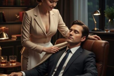Rich CEO Pretends to Sleep to Test the Shy Maid—Then He Freezes When Seeing What She Does…