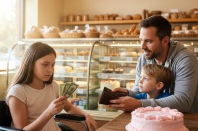 Poor Paralyzed Girl Only Had $3 For Her Birthday Cake — Until A Single Dad Walked Over And…