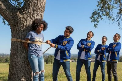 “Call Your Dad! Monkey” — Hoa Karen’s Son Tied A Black Girl To A Tree And Insulted Her, Then Her Fbi Dad Came…