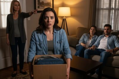 When My Sister Came Home for “Family Support”, My Mom Kicked Me Out — But When I Left, Panic Set In…