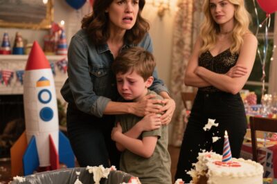 At My Son’s Birthday, I Found His Cake In The Trash – My Sister Sneered, “He Didn’t Deserve It”