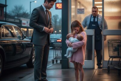 A Little Girl Was Kicked Out Of The Store For Stealing A Glass Of Milk For Two Little Children. Suddenly, A Millionaire Stepped Out Of His Car And…