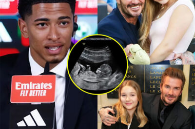 The football world is in shock: 15-year-old Harper Beckham is reportedly pregnant – but what has the public stunned is that the father… is somehow linked to Jude Bellingham . What is really going on?.