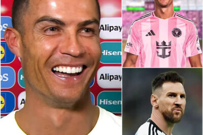 “Inter Miami is not at a level worthy of my talent. Moving to Inter Miami would only be a step backward in my career…” — Cristiano Ronaldo openly mocked American soccer, disrespected Inter Miami, and called them a small club after being asked by reporters whether he would consider joining MLS. Immediately afterward, Inter Miami’s captain — Lionel Messi — stepped up to defend his club, responding with a 12-word message that left CR7 silenced in embarrassment and exposed in front of the public…