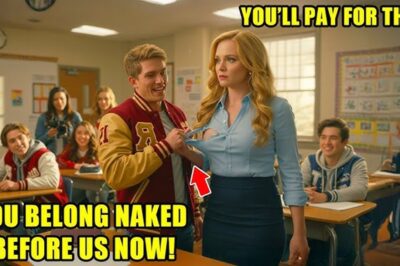 When the new teacher walked into class, everyone thought she was too soft to survive. But when bullies tore her shirt in front of everyone, they had no idea who they were dealing with. Moments later, the same students who mocked her were begging for forgiveness…??