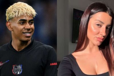 The beauty with an attractive bust reveals private stories with Lamine Yamal.