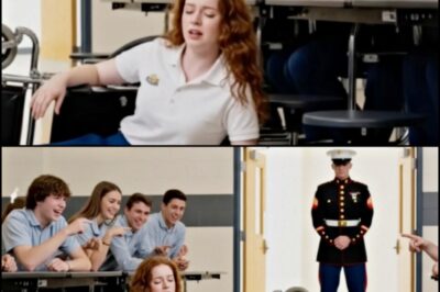 Bullies Smashed the Disabled Girl’s Chair During Lunch — Then Her Marine Brother Fiercely Showed …