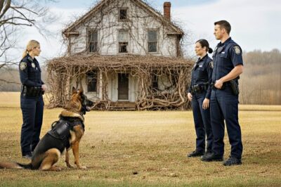 K9 Dog Stares at Abandoned House… What He Found Inside Shocked Everyone