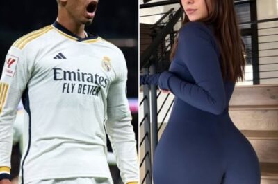 GLOBAL SHOCK: Jude Bellingham was “exposed” for his secret relationship with OnlyFans star Sophie Rain. According to sources spreading at a dizzying speed, the two were caught together in a luxury hotel room in the center of Madrid, causing public opinion to explode with a series of questions: Is this just a misunderstanding, or is a secret love affair just exposed?