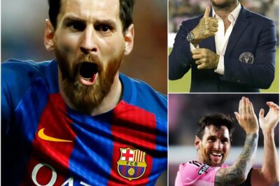 Inter Miami and Barcelona have reached a deal of the century regarding Messi’s return to Spain. Messi’s journey back to Camp Nou is now more possible than ever—provided Barcelona can meet five CONDITIONS set by Inter Miami. President David Beckham himself announced this shocking development, leaving everyone stunned… See more below.