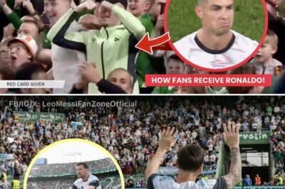 Today became an unexpected study in contrasts—two legends, two countries, two completely different worlds of emotion. While Lionel Messi and Cristiano Ronaldo remain the most iconic figures of modern football, the way fans received them today felt like watching two alternate realities unfold side by side.