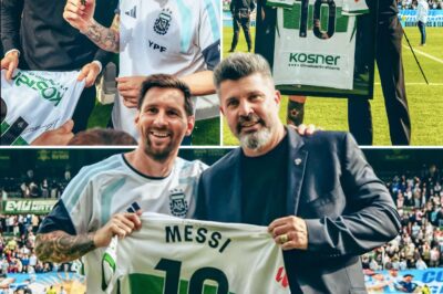 Leo Messi — a name that has never stopped inspiring admiration. Everywhere he goes, from the noise of South America to the elegance of Europe, people don’t just see a great footballer — they see a symbol of humility, brilliance, and a legacy that transcends time. Today, the football world witnessed yet another moment proving exactly that: Messi continues to receive the respect only a few athletes in history have ever enjoyed.