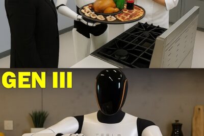 AT. Tesla Bot Gen 3 Stuns the World: Cooked Dinner, Cleaned a House, and Left Musk Speechless