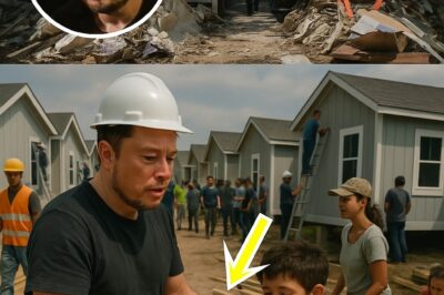 AT. Elon Musk Takes Action: Builds Emergency Homes for Texas Flood Victims Before Bureaucracy Can Blink!