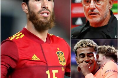 “LEAVE IF YOU THINK YOU’RE A STAR!” Sergio Ramos explodes against Lamine Yamal: “The Spanish team needs humility, not arrogance…”. Coach Luis de la Fuente immediately comes to Yamal’s defense, while the RFEF quickly announces 3 sanctions for Ramos for his offensive words.