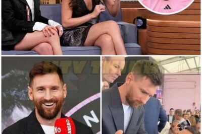 Hollywood is crazy about Messi – Celebrities keep their unique love stories private! 🚨 Hollywood’s best-kept secret is out – and it all revolves around Lionel Messi! 😍 From A-list actors to top pop stars, everyone is secretly in love with the footballer. In an interview, when asked about Rihanna, Messi gave a short 5-word answer…