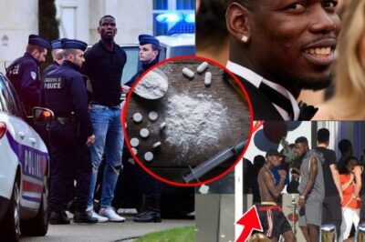 Police have arrested Paul Pogba, who has just returned to the pitch, for allegedly using banned substances at a celebration party at his home. This shocking event has shocked the football world and raised big questions about the future career of the once talented midfielder!