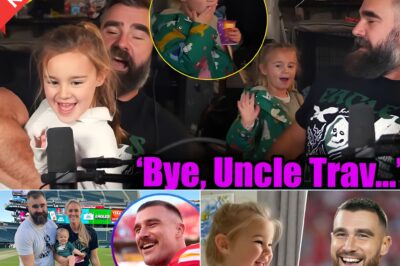 Elliotte and Wyatt Melt Hearts as They Blow Kisses to Uncle Travis Kelce in Adorable ‘New Heights’ Moment