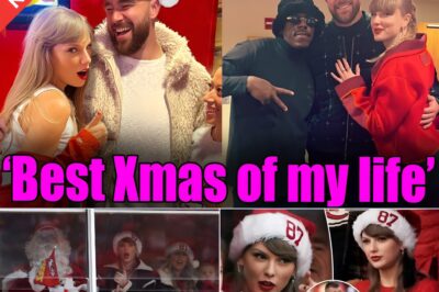 Swift & Kelce’s Secret Christmas Party Appearance Sends Fans Into Overdrive — Matching Outfits, Romance, and Game-Day Buzz