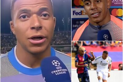 “THEY ARE NOT AT A LEVEL WORTHY OF MY SIGNATURE. JOINING BARCELONA WOULD BE A STEP BACK IN MY CAREER…” — Kylian Mbappé publicly mocked the Spanish club’s invitation, belittling Barcelona and calling it just a small team. Immediately after, Barcelona forward Lamine Yamal responded with a 12 WORDS message that left Mbappé speechless out of embarrassment… See full details below.