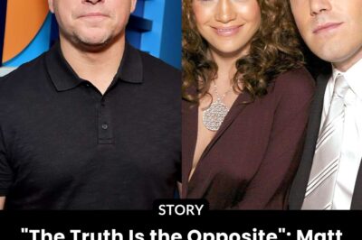 “The Truth Is the Opposite”: Matt Damon’s Shocking Warning About the Reality Behind JLo and Ben Affleck’s “Royal” Marriage Causes a Stir!