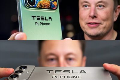 “Elon Musk Declares War on Apple!” – Tesla Unveils $789 Pi Phone, Ready to End the iPhone Era with Starlink and Solar Power …