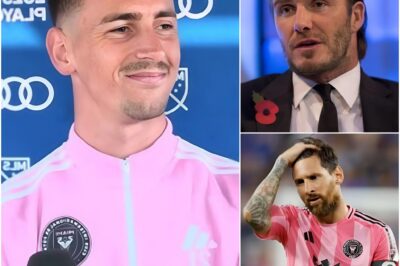 BREAKING NEWS: Tadeo Allende has publicly demanded that Inter Miami’s management triple his salary, surpassing even star player Lionel Messi. “I’ve given so much to this team but have never received the reward I deserve…” Allende declared. Immediately, club president David Beckham personally responded to Allende’s demand with a nine-word message that left the Argentine player feeling embarrassed by his own request…