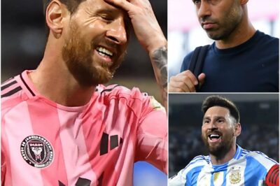 “I always prefer playing for the national team over the club. Here, I don’t feel the same comfort as I do in the national team’s colors…” — striker Lionel Messi declared after returning to Inter Miami from the November international break, causing internal tension within the club. However, head coach **Javier Mascherano personally put M10 in his place with an eight-word warning that left him speechless…