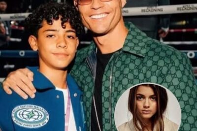 BREAKING: A mysterious teen girl accused Cristiano Ronaldo’s son of getting her pregnant — but Ronaldo Jr.’s reaction wasn’t what anyone expected, and the twist is even crazier…