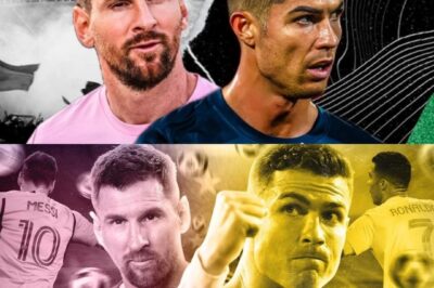 Messi – Ronaldo: The surprising truth about the UNDERGROUND RACE off the pitch has just been leaked, and what makes the two ‘confront each other’ this time is even more intense than any El Clásico match in the past!”