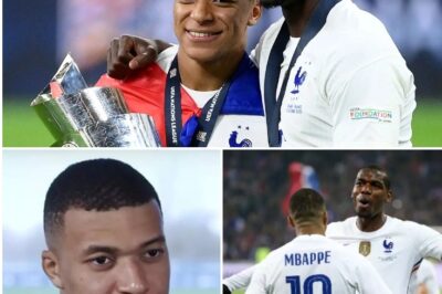 Kylian Mbappé sends message of support to Paul Pogba