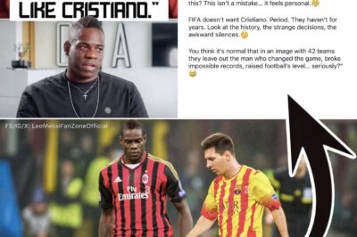🚨 In this week, FIFA released their World Cup poster that did not include Cristiano Ronaldo’s image. Following this, a fabricated quote by Ronaldo fans began circulating online, falsely attributed to Mario Balotelli! 😳